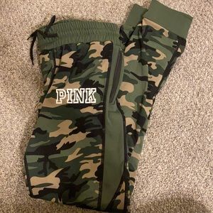 Victoria secret pink camo pants